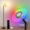 Yicenscoltd RGBCW LED Stehlampe, 16 Millionen Farben, 3 Farbtemperaturen, Dimmbar, Über 300 Szenenmodi, Mit Fernbedienung & App-Steuerung, Musik-Sync, Ideal Für Wohnzimmer, Schlafzimmer, Büro, Partys