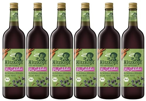Hitzkopf BIO Schlehen-Glühwein 6 x 750ml