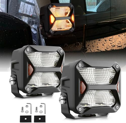 CO LIGHT 3 Zoll LED Zusatzscheinwerfer 48W Arbeitsscheinwerfer 12v 24V IP68 LED Scheinwerfer Für Motorräder, Auto, Traktoren, LKW, SUV, Boote