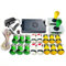 Arcade DIY Kit with 9800 Games (Selected Games), Pandora Saga DX Board, 4-Player Support, Joysticks and LED Buttons (Green Yellow)