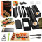 USHOP Kit para Hacer Sushi,Fabricante de Sushi,Juego de Herramientas de Sushi,Herramientas para Hacer Sushi,Set de Sushi,Sushi Maker DIY Juego Completo de Cocina Adecuado para Principiantes