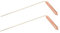 UKCOCO Lot De 2 Baguettes De Sourcier Rétractables En Cuivre Et