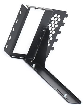 PURPLELILY Adaptateur vertical pour carte graphique à deux fentes en métal optimise le refroidissement et la stabilité dans les plates-formes PC Boîtier PC GPU Airflows Enhancer
