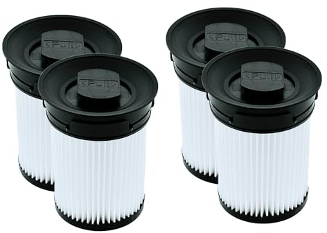AllSpares HEPA-Filter geeignet für Miele TriFlex HX1, HX2, HX-FSF, HX FSF 2, HX-FSX, Triflex HX1 Cat&Dog, Triflex HX1 Pro, Triflex HX2 Facelift, 11289902, 11385020 | Ø 70/82 x 112 mm (4 Stück)