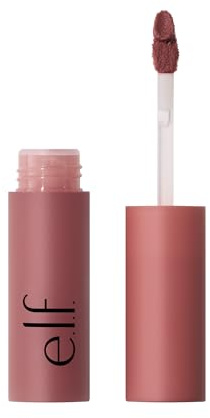 e.l.f. So Blurreal Lip & Cheek Whip, lang anhaltende, aufbaubare Farbe für Lippen und Wangen, soft-mattes Finish, leichte Formel, vegan und tierversuchsfrei, Cinna-Cloud