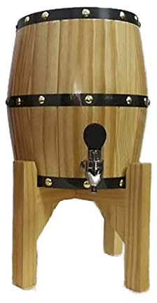 QiansejiyiJJ Holz Weinfass Lagerung Edelstahl Liner 5L (Farbe : B, größe : 3L)