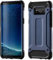 cofi1453 Schutzhülle Bumper Hybrid Armor kompatibel mit LG G7 ThinQ Silikon Hülle Zubehör Tasche in Blau