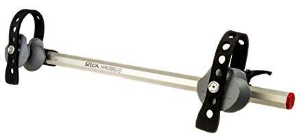 SILCA HIROBEL Frame Clamp | Bike repair stand accessory to avoid cracking carbon and aluminum bike frame or seat post | Universal fit with all tube clamping work stands | Tool less design | USA made