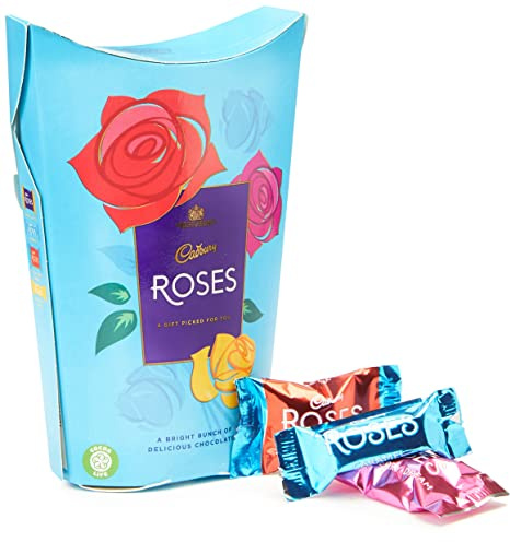 Cadbury Roses Chocolate Carton, 186g.