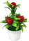 Bodhi200 0 künstliche Pflanzen Bonsai Obstbaum getopft für Zuhause Hochzeit Zimmer Dekoration Blume Hotel Party Decor