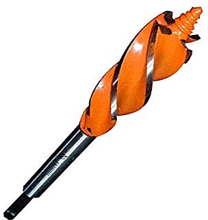 16mm x 165mm High-Carbon Steel Twist Drill Bit Hex Shank Wood Fast Cut Auger Tool for Woodworking