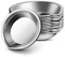 Cabilock Paletten Einfache Praktische Metallfarbe Malerei Farbhalter Farbschale für Home Workplace Store 12St