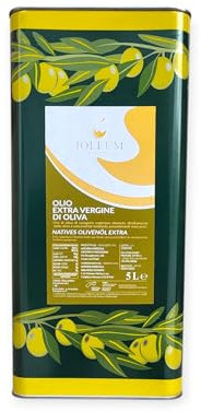 IOLEUM 5 Lt Olio Extravergine d' Oliva 100% Italiano Estratto a freddo, Molitura 2024/2025