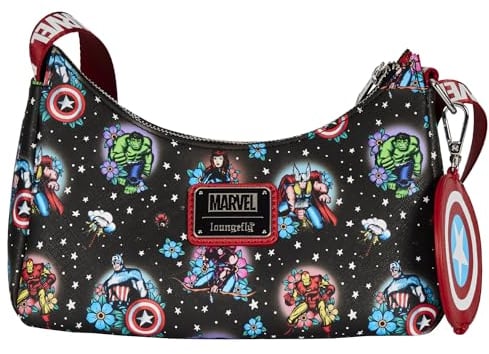 Loungefly Damen Mvtb0138 Umhängetasche, Marvel Avengers