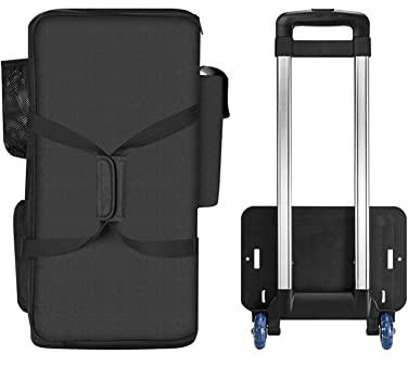 Janjunsi Tragbare Aufbewahrungs Tasche für JBL Partybox 110/PartyBox Club 120 Tragbarer Partylautsprecher (Schwarz)