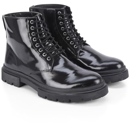 Silver Street London Men's Greenwich Leather Casual Ankle Lace up Boot