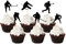 36 Stück Hockey Cupcake Topper, UBTKEY Hockey Sport Kuchen Topper Hockey Geburtstag Dekorationen Cupcake Picks für Hockey Geburtstag Party Supplies