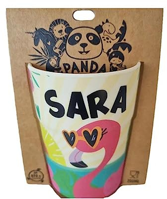 PLUS HOME Vaso o taza Con Nombre Personalizado o animal.Sara