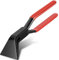 TD111 Pince pliante, 45°, 90°, 180°, largeur 60 mm, pince à plier, outil de pliage avec poignée antidérapante pour plier et lisser les tôles, rouge
