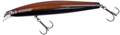 ZECK - Wobbler, Raubfischköder, Hardbait - Zander Läufer 10,5 cm | 0,5 m F - Nachtschatten