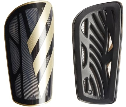 adidas Unisex TIRO SHINGUARD League Black/Gold Metallic/White, L