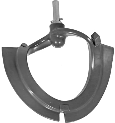 SPARES2GO Flexible Beater Creaming Whisk Compatible with Kenwood kMix AX500 Kitchen Machine Mixer (Grey)