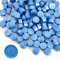 100 Stücke Siegelwachs Perlen Metallic Blau Wachssiegel Wachs Achteckig für Siegelstempel Briefe Umschläge Versiegelung Dekoration Einladungen Karten Basteln Geschenkverpackung Party