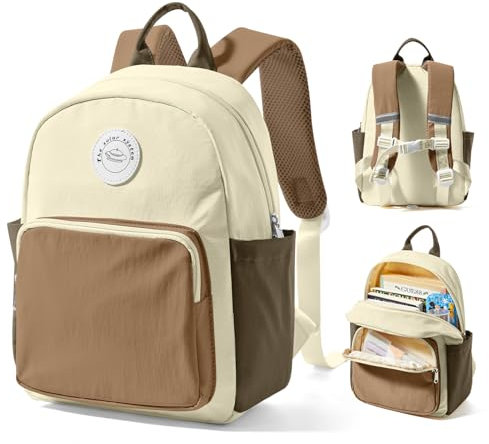Kibachev Zaino Asilo con Fascia Toracica, 10l, per Bambino/Bambina 1-3 Anni, Nido