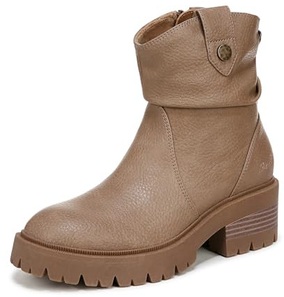 Blowfish Malibu Damen Juniper Mode-Stiefel, Cremefarben/Kaffeebraun, 37 EU