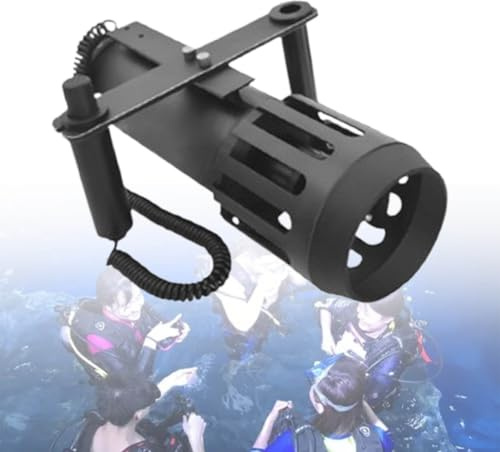 MhWrughts Lithium Battery Booster Underwater Diving Electric Surf Fin Brushless Diving Quick Assembly 30M Depth Water Thruster