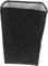 BESTOYARD Protective Cover for Espresso Machine Juicer Espresso Machine Cover for Countertop Stand Mixer Cover with Storage Espresso Machine Quilted Protective Cover Non-Woven Fabric Black