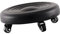 OSALADI Petit Tabouret à roulettes Adultes Pivot Portable selles siège de Tabouret de Roue Chaise à roulettes tabourets escabeau de Cuisine escabeaux Unité Centrale Noir