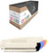 HAUPTSTADT TONER XXL Toner im Set 4X Premium kompatibel mit Oki C612 ersetzt K C M Y CMYK