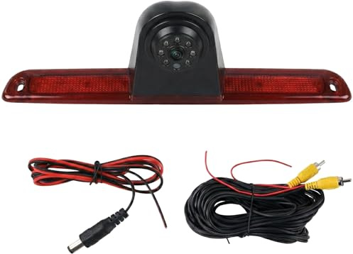 OiLiehu Rückfahrkamera für Mercedes Sprinter 2006-2019, für VW Crafter 2007-2019, 720P HD, 140° Weitwinkel, IP67 wasserdicht, IR-Nachtsicht, Bremslichtfunktion, mit Rückfahrleitung