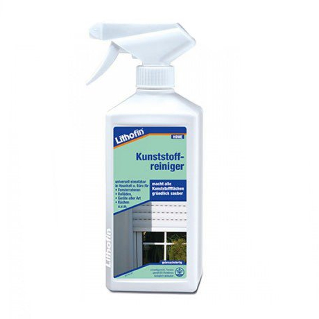 Lithofin Kunststoffreiniger - Haushalt - Rolläden - Fensterrahmen - Küche - 500 ml