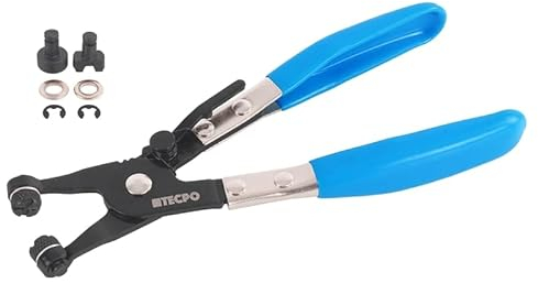TECPO 300478 Schlauchklemmenzange Schlauchschellenzange Set Zangen Schlauchschelle Werkzeug