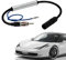 Amplificatore antenna per autoradio, 12V per trasmettitore radio AM e FM, amplificatore del segnale radio antenna auto in linea deluxe Amp Booster Wire 48 cm