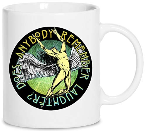 METAL ANGEL - laughter - Heavy Metal Angel Keramik Weiß Tassen Kaffeebecher Cup Mug