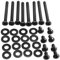 Xpccj Wasserkühler Heizkörperverschraubung Schrauben Lüftermontage Schrauben-Kit für Corsair Hydro Serie Wasserkühlung (33 cm, Metall, Montageschrauben-Set für Wasserkühlung)