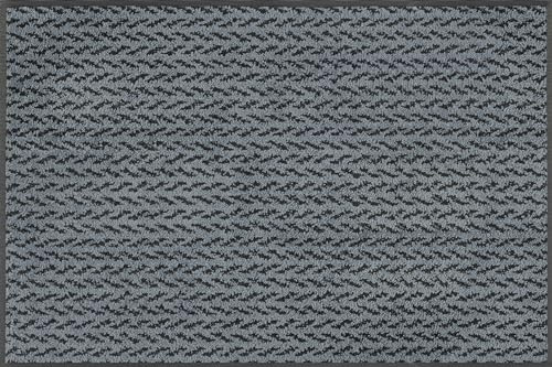 wash+dry Fußmatte, Duo Denim 60x90 cm, innen und außen, waschbar