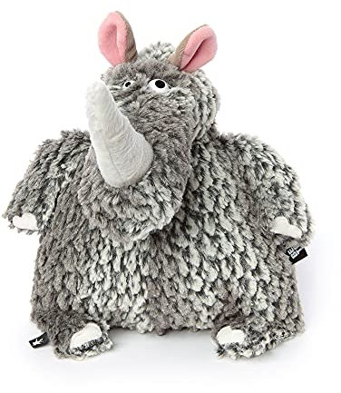 SIGIKID 39619 Nino Rhino BeastsTown Nashorn für Mädchen Jungen und Erwachsene Kuscheltier empfohlen ab 2 Jahren Grau/Nashorn