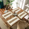 CcHhyyt 4 Stück Boho Tischset Rechteck Handgefertigte Makramee Baumwoll Tischsets Woven Jute Quaste Tischset RetroTischdekor Fransen Baumwolle Kaffeematte Küche Esstisch Dekor Böhmischer Stil