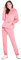 CityComfort Survêtement Velours Zippé Femme - Ensemble Pantalon et Haut Fluide 2 Pièce (Rose, S)