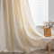 Sutuo Home Boho-Vorhänge, Häkelspitze, halbverdunkelnd, Boho-Stil, handgefertigte Quasten, Stangendurchzug, Fensterdekoration, Vintage, rustikale Landhaus-Vorhänge für Wohnzimmer, Schlafzimmer, 1