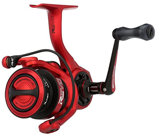 Abu Garcia Revo Rocket Spinn-Angelrolle, Black/Red