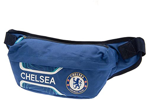 Chelsea FC Wappen Umhängetasche, Königsblau/Weiß/Schwarz, Einheitsgröße