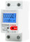 JOYELEC Contatore di Corrente Energia Elettrica, Funzione di ripristino Misuratore Consumo Elettrico con Guida DIN Schermo LCD,230V 10 (60) A Display consumo energetico, potenza, tensione e corrente