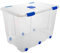 Acan Tradineur - Caja de Almacenamiento - Fabricado en plástico - Contenedor para almacenar juguetes, Libros, ropa, mantas - N.º 19-56 x 80 x 51,5 cm - 160 Litros