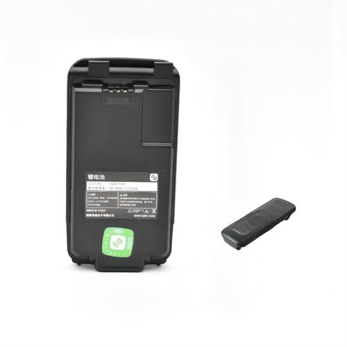 Walkie Talkie Lithiums Pack 1600mAh Radio bidireccional recargable con clip para cinturón para Quansheng UV-K5 Walkie Talkie