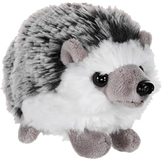 Wild Republic Pocketkins Eco Igel, Plüschtier, 12 cm, Plüschspielzeug, Hergestellt aus recycelten Materialien, Umweltfreundlich